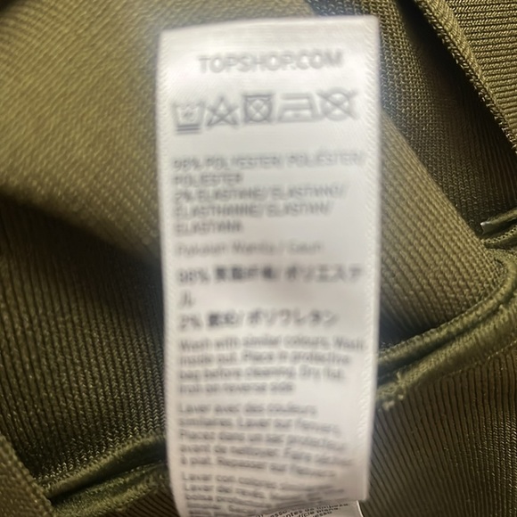 TopShop Bandage Dress Size 4 - Picture 7 of 7